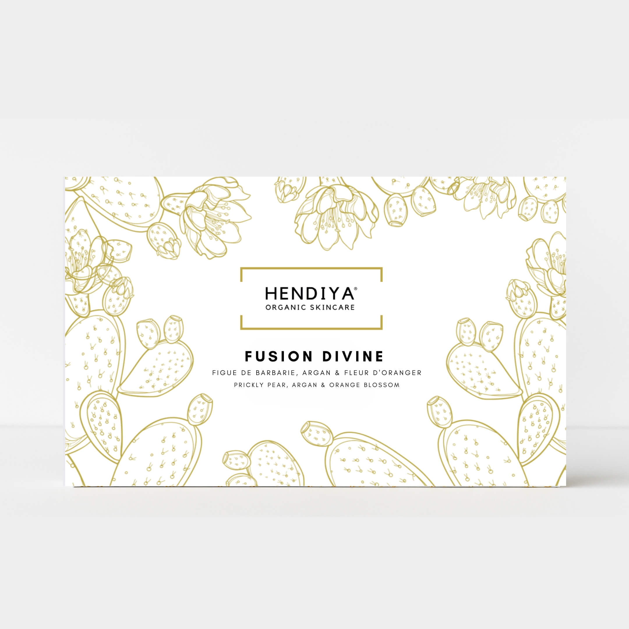 Coffret Fusion Divine - Rituel Corporel Figue de Barbarie, Argan & Fleur d'Oranger