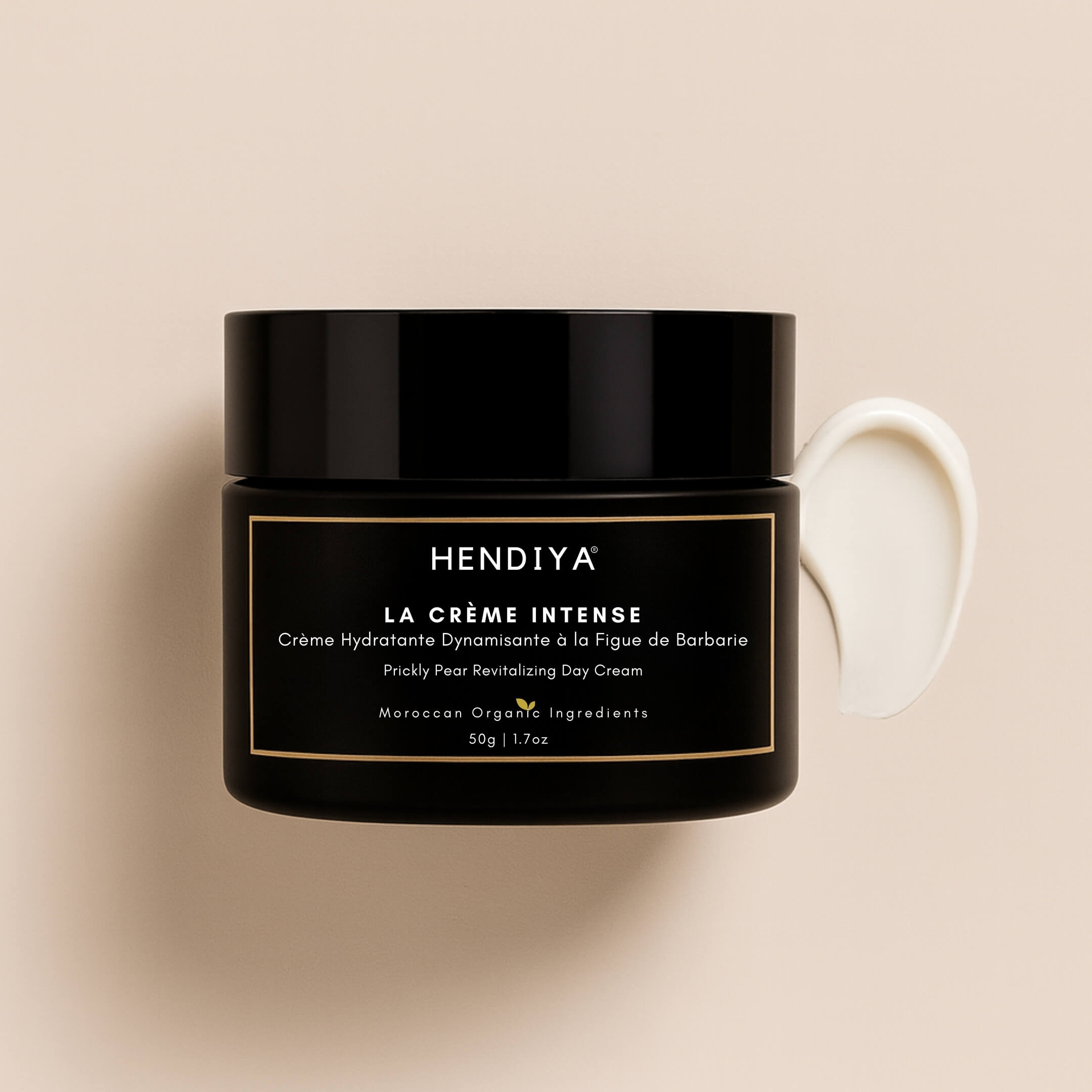 La Crème Intense - Crème Hydratante Dynamisante pour Homme - Figue de Barbarie & Argan