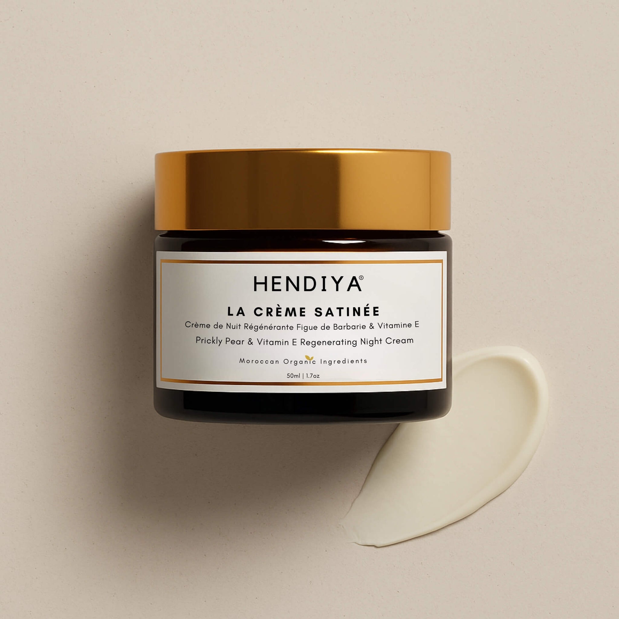 La Crème Satinée - Nourishing Night Cream with Prickly Pear
