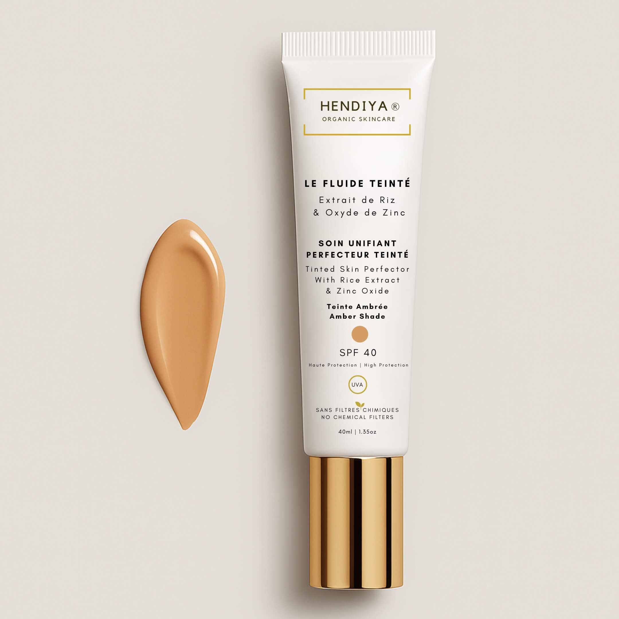 Le Fluide Teinté - Tinted Skin Perfector with Rice Extract & Zinc Oxide