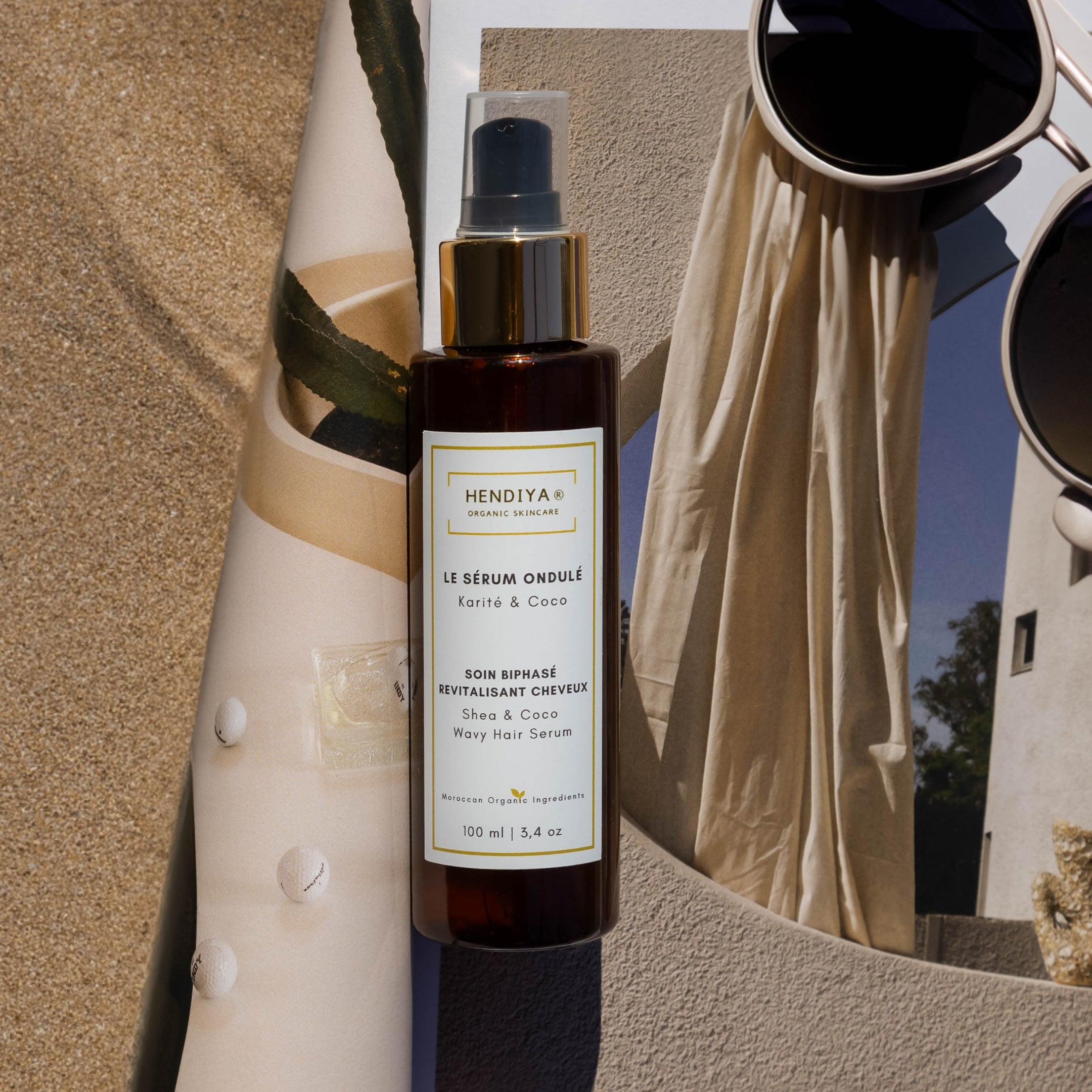 Le Sérum Ondulé - Sérum Cheveux Biphasé Karité & Coco