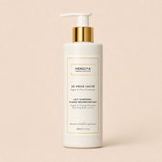 Bouteille du Voile Lacté Hendiya®, lait corporel bio réconfortant argan et fleur d'oranger