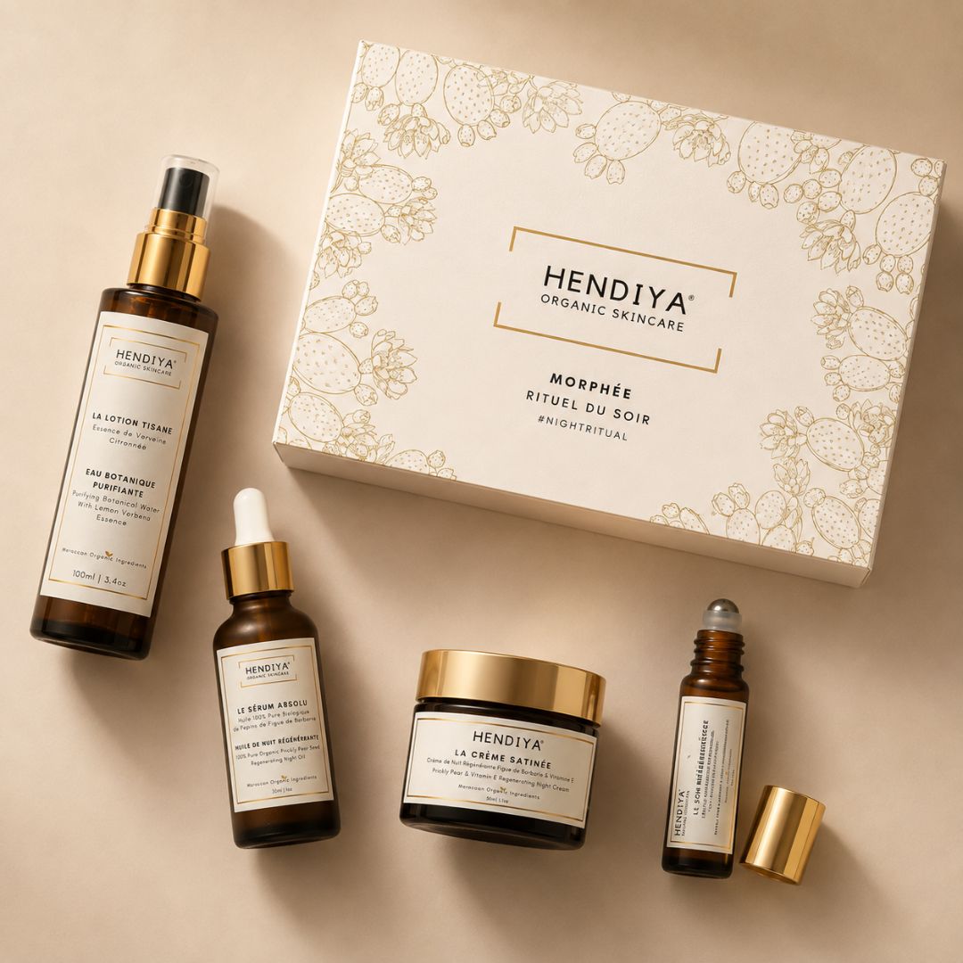 Coffret Morphée Hendiya, rituel du soir à la figue de barbarie et à la vitamine E