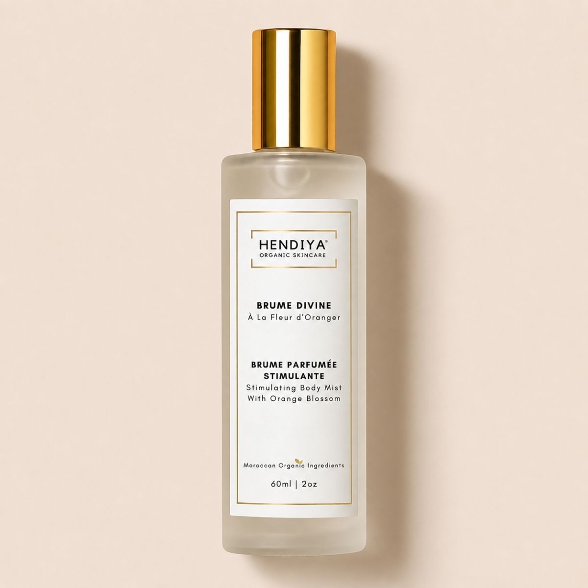 La Brume Divine Hendiya®, brume corporelle bio à la fleur d'oranger